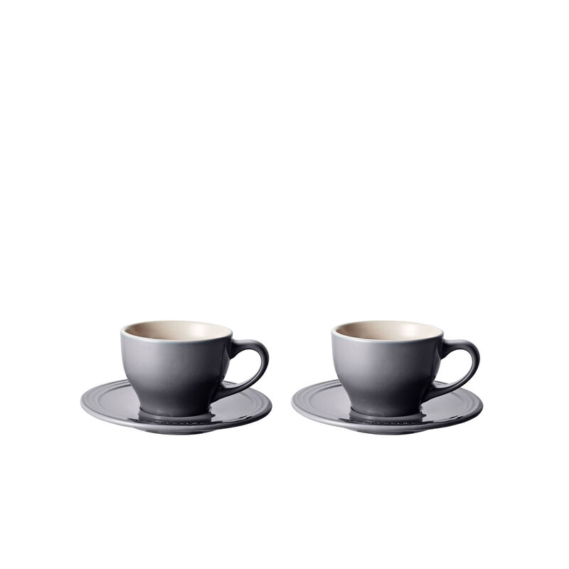Set of 2 Stoneware Classic Cappuccino Cups Le Creuset Le Creuset